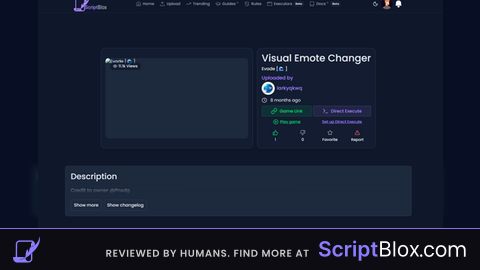 visual emote changer