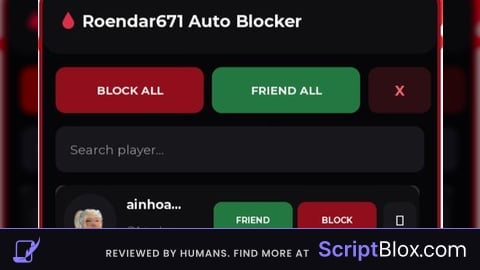 Auto Blocker/Friend Keyless