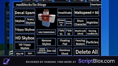 roadblocks gui leak f3x