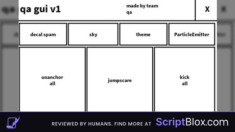 Qa gui not f3x