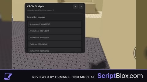 KRGN Animation Logger