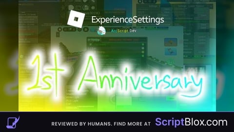 ExperienceSettings (Beta) - 1st Anniversary