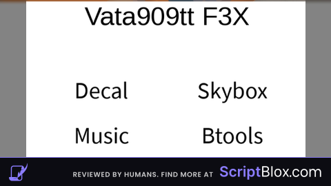 Vata909tt F3X