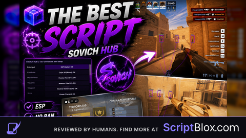 Sovich Hub | OP Aimbot, ESP. Universal Script