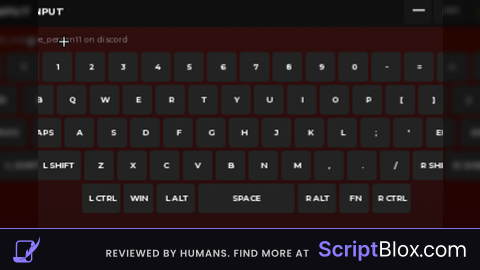 keyboard overlay (qwerty)