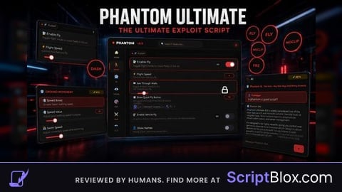 Phantom Ultimate The Overpowered Admin GUI With Ai Chat Bot