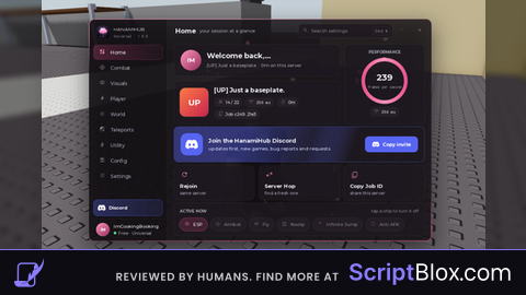 HanamiHub [Keyless] Universal Aimbot, ESP, Mobile