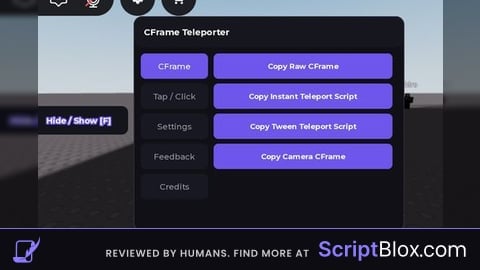 CFrame Teleporter Script Generator