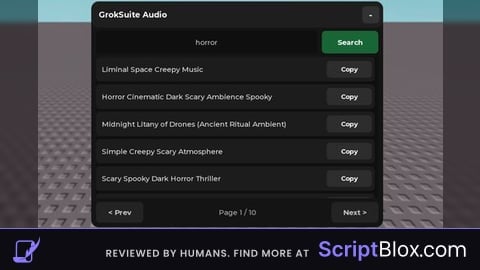 Roblox Audio Searcher