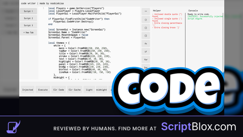 CodeWriter | made by noobiekisa
