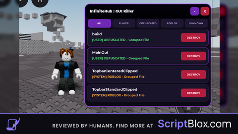 InfiniteHub : GUI Killer