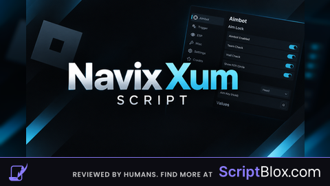 Navix Xum Script Keyless | Aimbot, Show FOV, Wall Check, ESP
