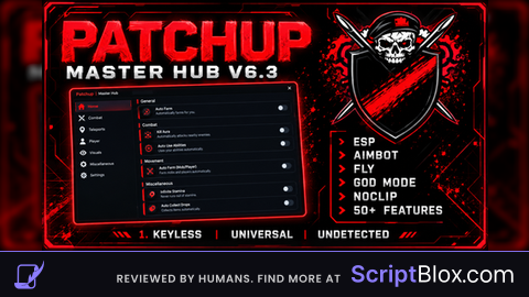 PATCHUP HUB + SUPPORTED MANY GAMES! AND MORE! KEYLESS