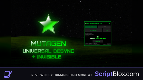 MUTAGEN Universal Desync / Invisible script V1.5