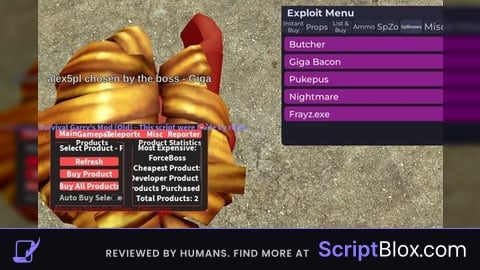 KingCipVon Test Menu read desc