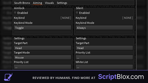 Silent aim player mods and more