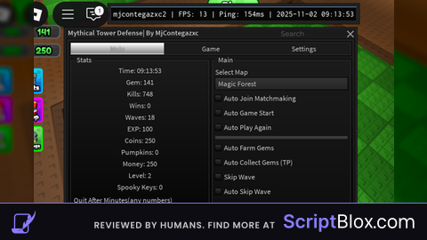 Script Auto Farm Gem And More Feature