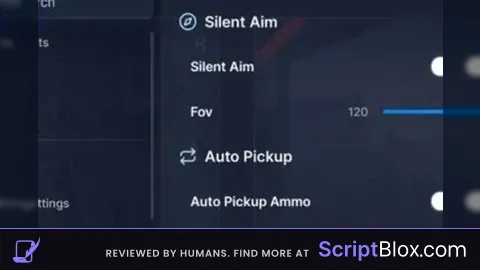 Silent Aim  Auto Pickup Ammo drone esp player esp