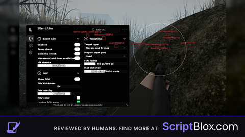 Keyless | Players and Drones ESP & Silent Aim
