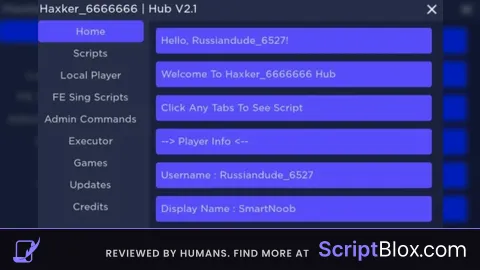 Haxker6666666 Hub Keyless Version