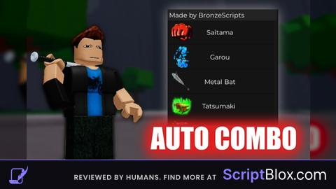 TSB AIMBOT AUTOCOMBO SAITAMA GAROU GENOS AND MORE