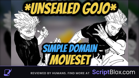 Unsealed Gojo Moveset