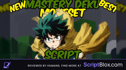 Vigilante Deku Moveset