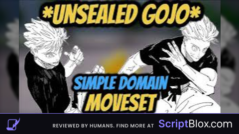 Unsealed Gojo Moveset