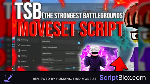 TSB Moveset script free characters auto farm and more