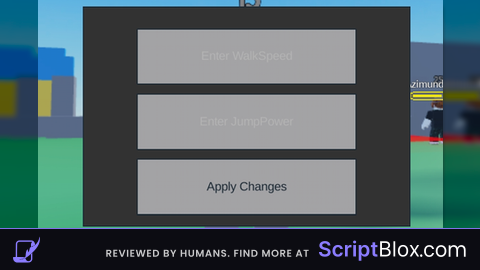 Change Walkspeed and Jump Power