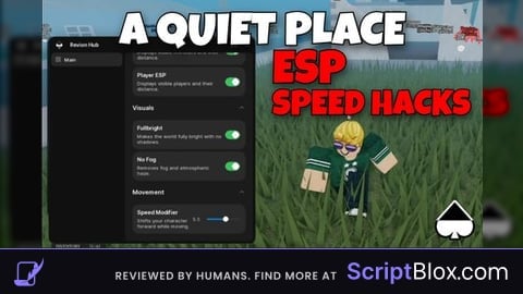 Revion Hub: Monster ESP, Item ESP, Speed Hacks and No Fog