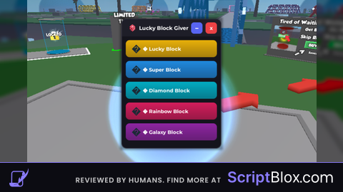 Lucky Block Item Giver
