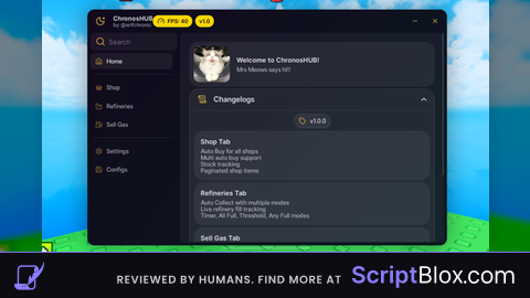 ChronosHUB: Auto-Buy,  Auto Collect, Auto-Sell, & MORE