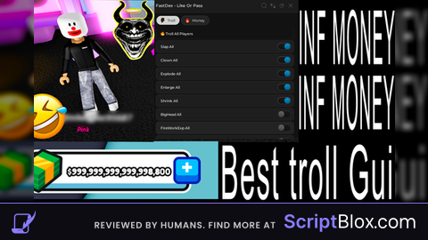 OP TROLL and INF MONEY GUI 2026