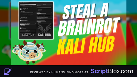Kali Hub Speed Boost Jump Boost Brainrot Sniper Lock Time OP