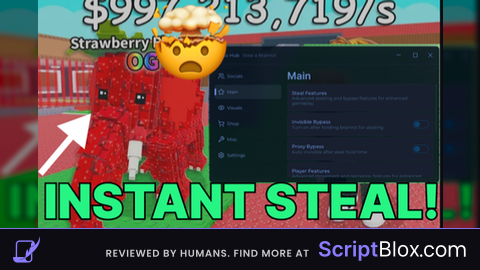Auto steal | Anti cheat bypass | Pluto hub