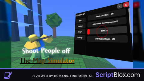 SHOOT PLAYER OFF A MAP SIMULATOR