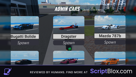 Get admin/gamepass vehicles solara supported