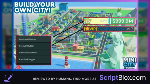VIP Nametag Max Level Gamepasses Infinite Money