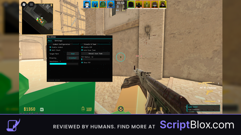 OP Headshot and OP Aimlock with Team check ESP ANTI BAN