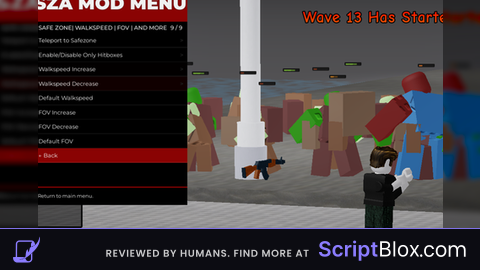MOD MENU Undetectable AutoShoot Safe Zone and more