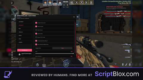 Expectional Dev Legitbot Ragebot ESP Visuals Skinchanger