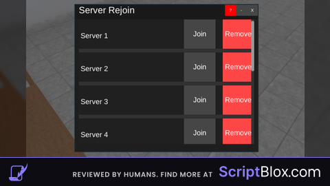 Server Rejoin