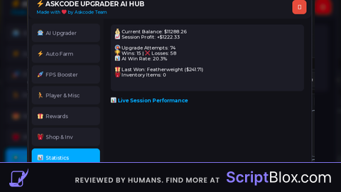 Ai Auto farm AskCode script v4