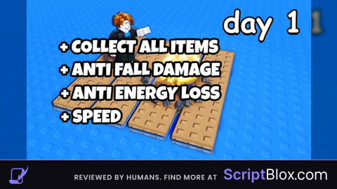 Collect All Items Anti Fall Damage Anti Energy Loss