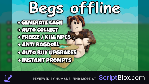 Be a Beggar GENERATE MONEY AUTO UPGRADE AND MORE OP SCRIPT