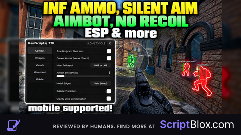 infinite ammo, silent aim, rapid fire, godmode & more