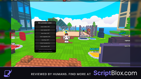 be youtuber script I auto collect vids I AUTO POST I MORE