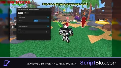 Gun VS Knife Duels Script I AUTO FIRE I AIMBOT I ESP UNDETEC