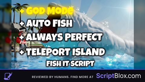God Mode Auto Fish Auto Perfect Insta Catch Teleport Islands